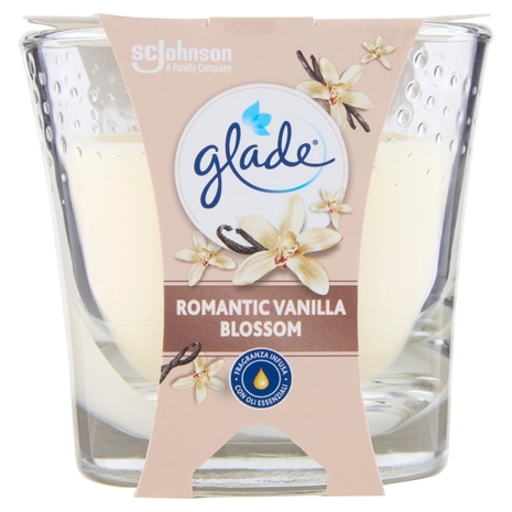 Glade® Candela profumata, fragranza Vaniglia, 112g